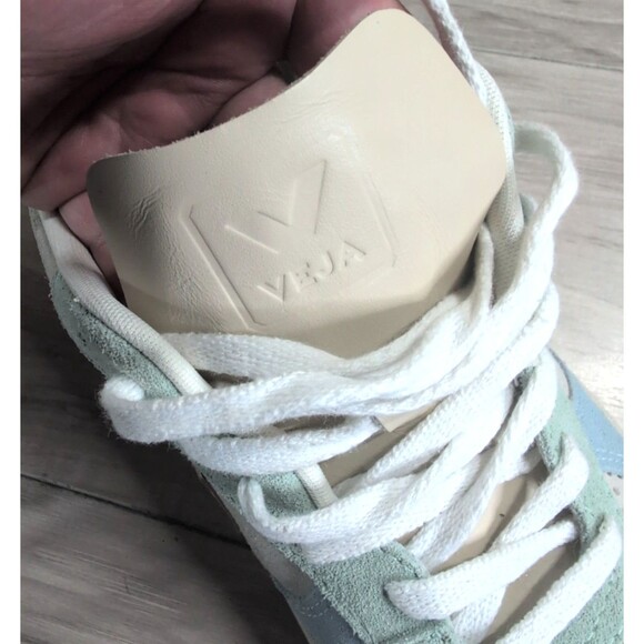 Veja V-10 Suede Trainers - Multico/Rose/Natural Women's Size 10 ( READ ) - Picture 15 of 15